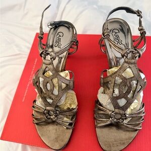Carlos by Carlos Santana Metallic Sandals